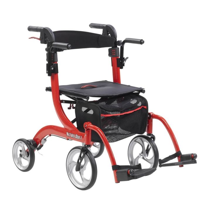 Nitro Duet Rollator as a Transport Chair Nitro Duet Rollator as a Transport Chair