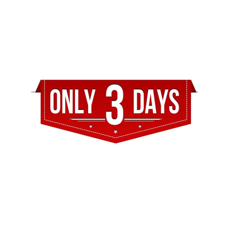 Ships in 3 days