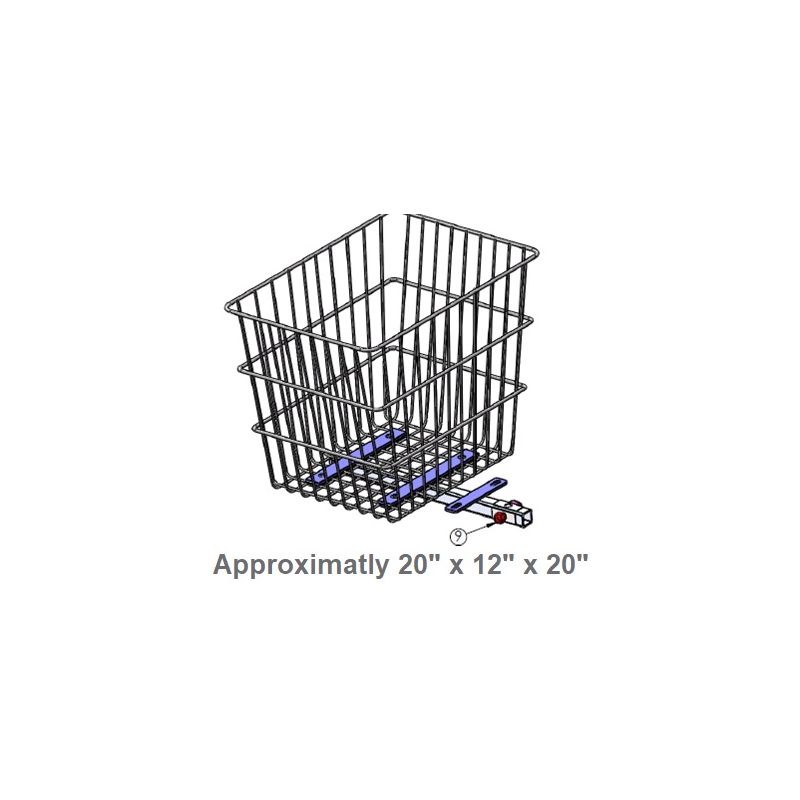 Afikim Rear Basket
