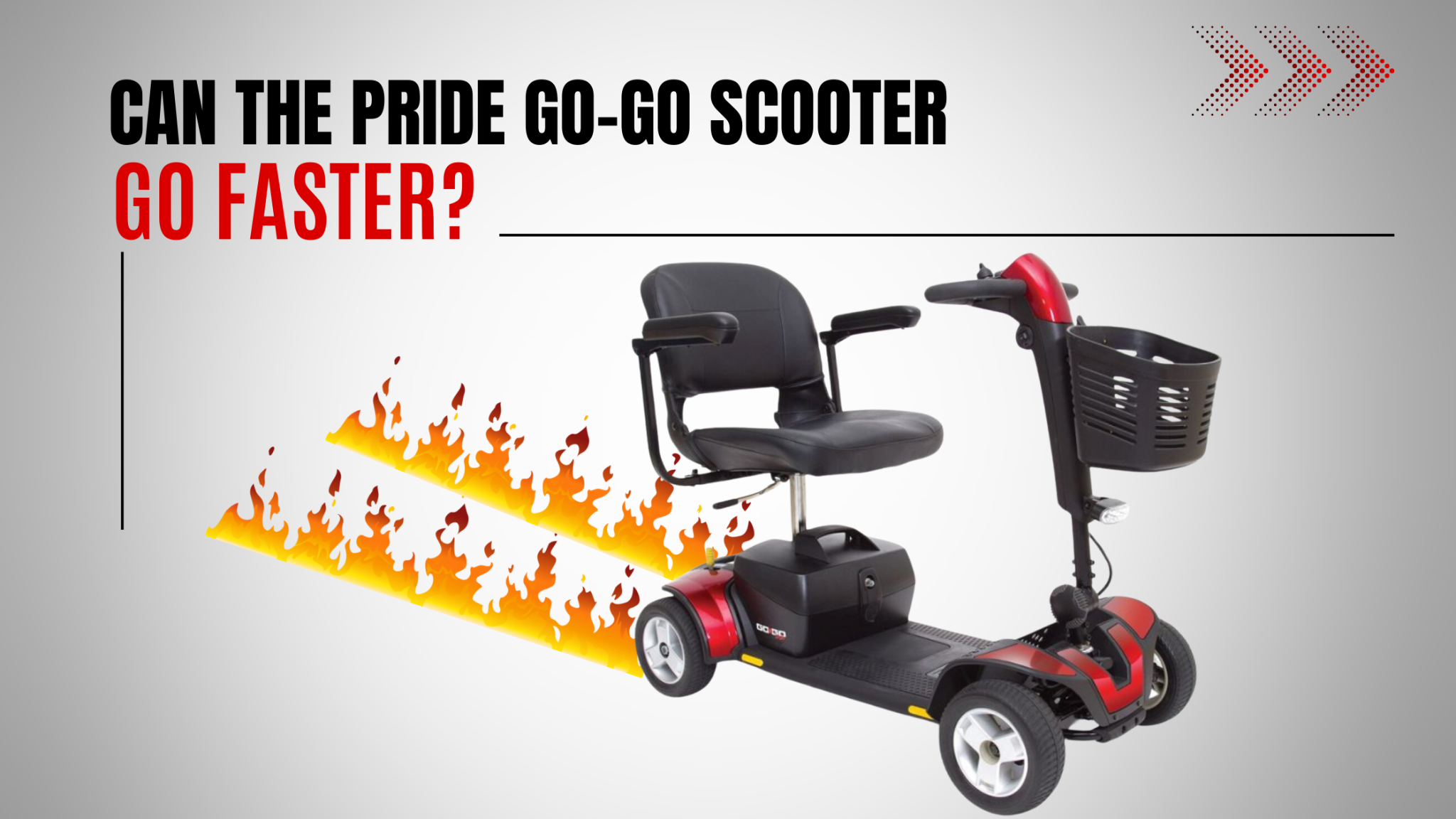 Pride Go Go Scooter
